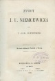 Czartoryski, A. J. Żywot J. U. Niemcewicza 