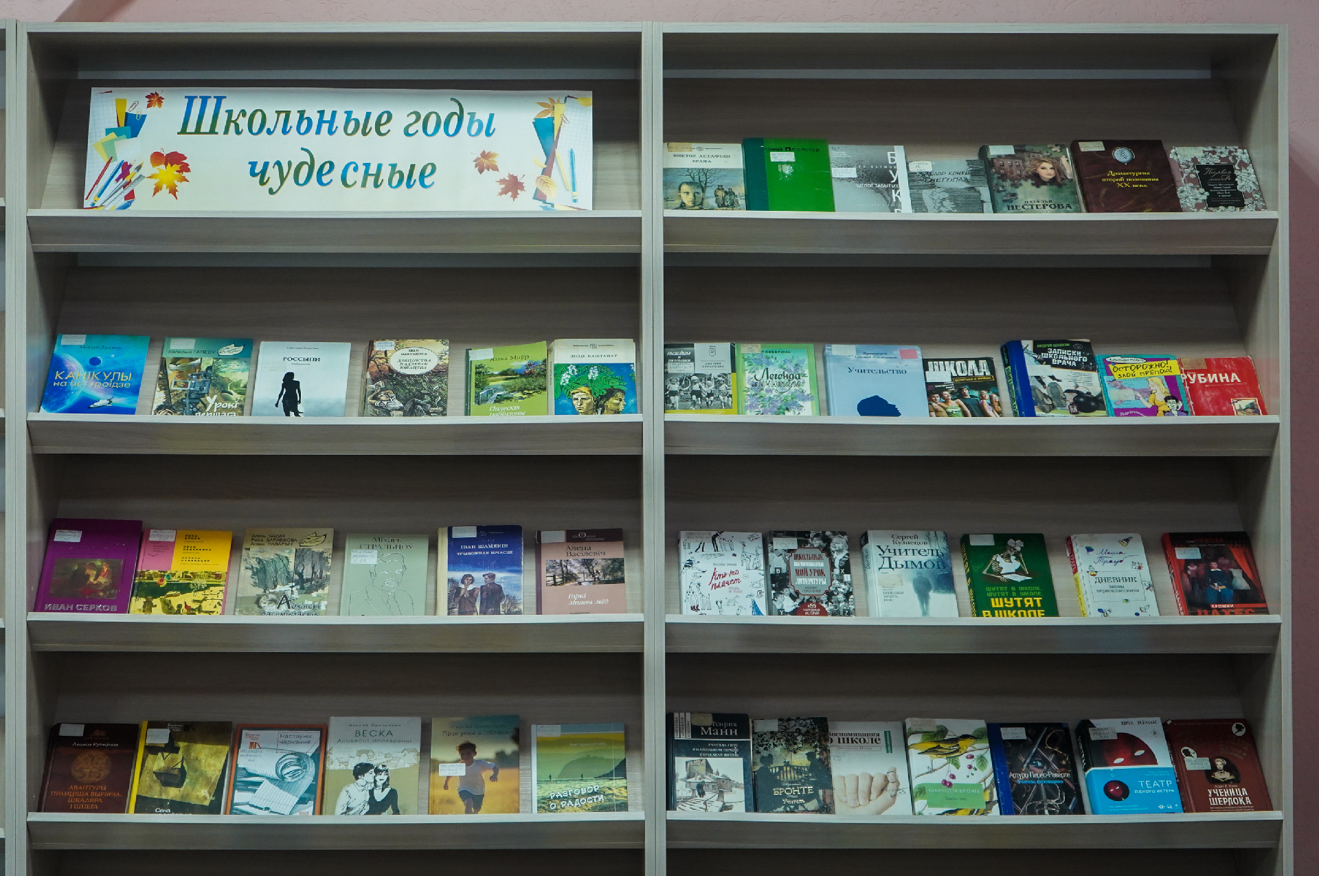 «Школьные годы чудесные»: выставка в отделе абонемента